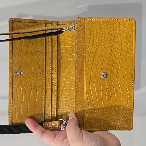 ✨️4/$20 Croc Embossed Small Genuine Leather Crossbody Bag, Removeable Strap - Picture 8 of 16